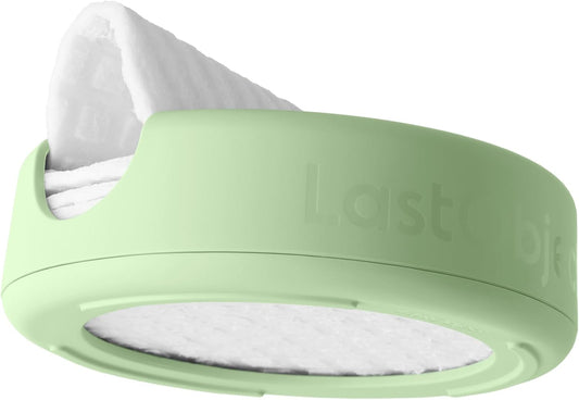 LastRound® 7 Sustainable Reusable Cotton Rounds for Facial Cleansing – Zero-Waste Eco-Friendly Makeup Remover Pads for All Skin Types with Travel Storage Case