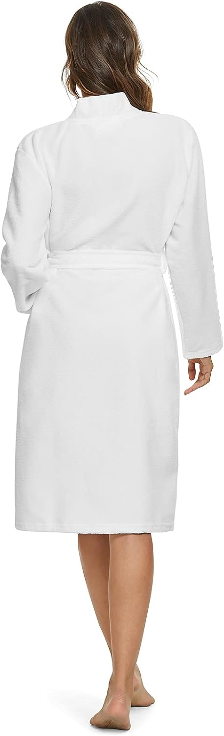 Orrpally Women Kimono Robes Lightweight Terry Cloth Bathrobe Knee Length Bath Robe