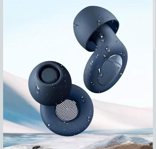 Noise Cancelling Ear Plugs for Sleeping – Up to 30dB Sound Blocking Reusable Silicone with 8 Ear Tips & Travel Case Comfortable Hearing Protection for Sleep, Work, Study, Travel, Concerts (Black)