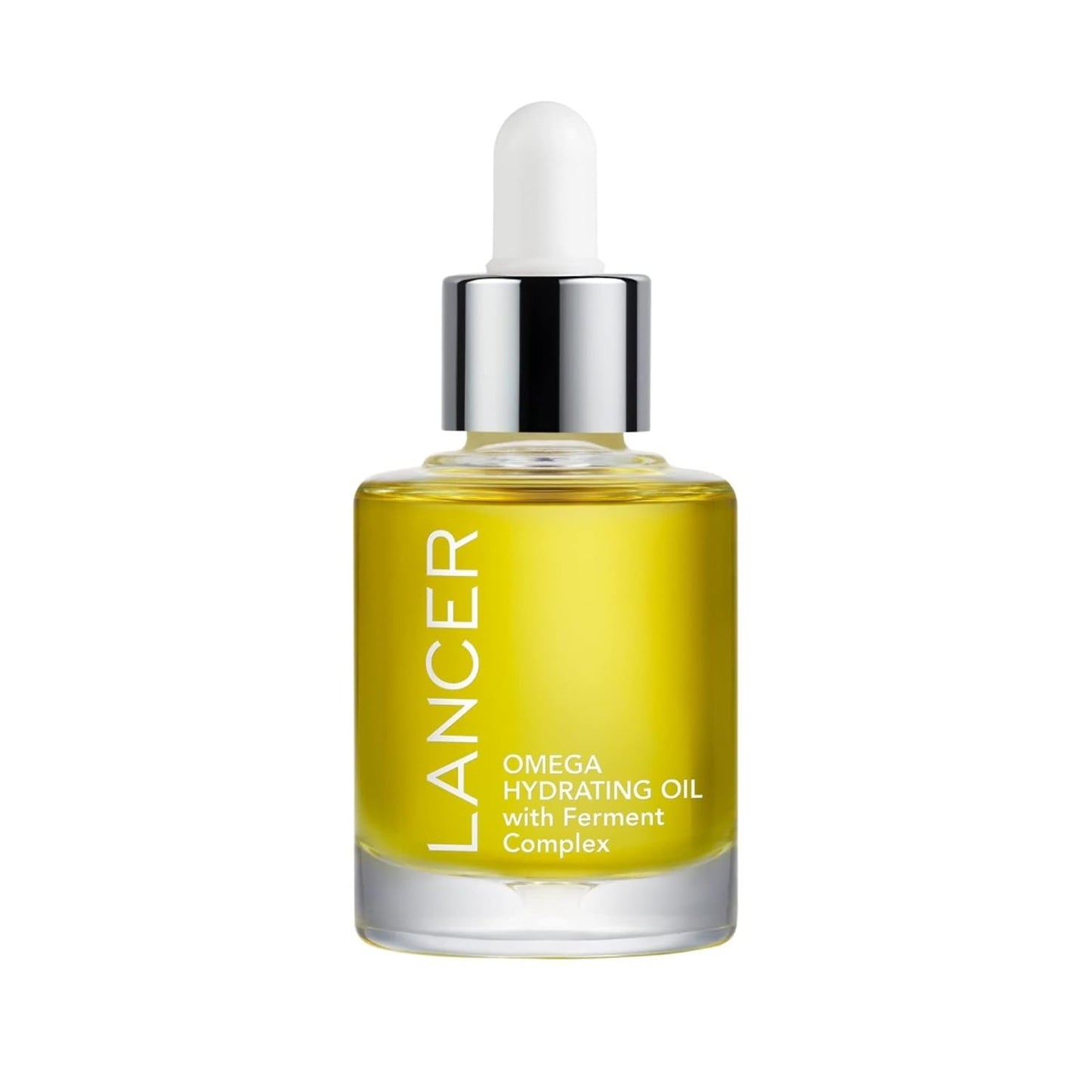 Lancer Skincare Omega Hydrating Oil with Ferment Complex, Daily Facial-Oil Moisturizer Serum with Turmeric, 1 Fluid Ounce