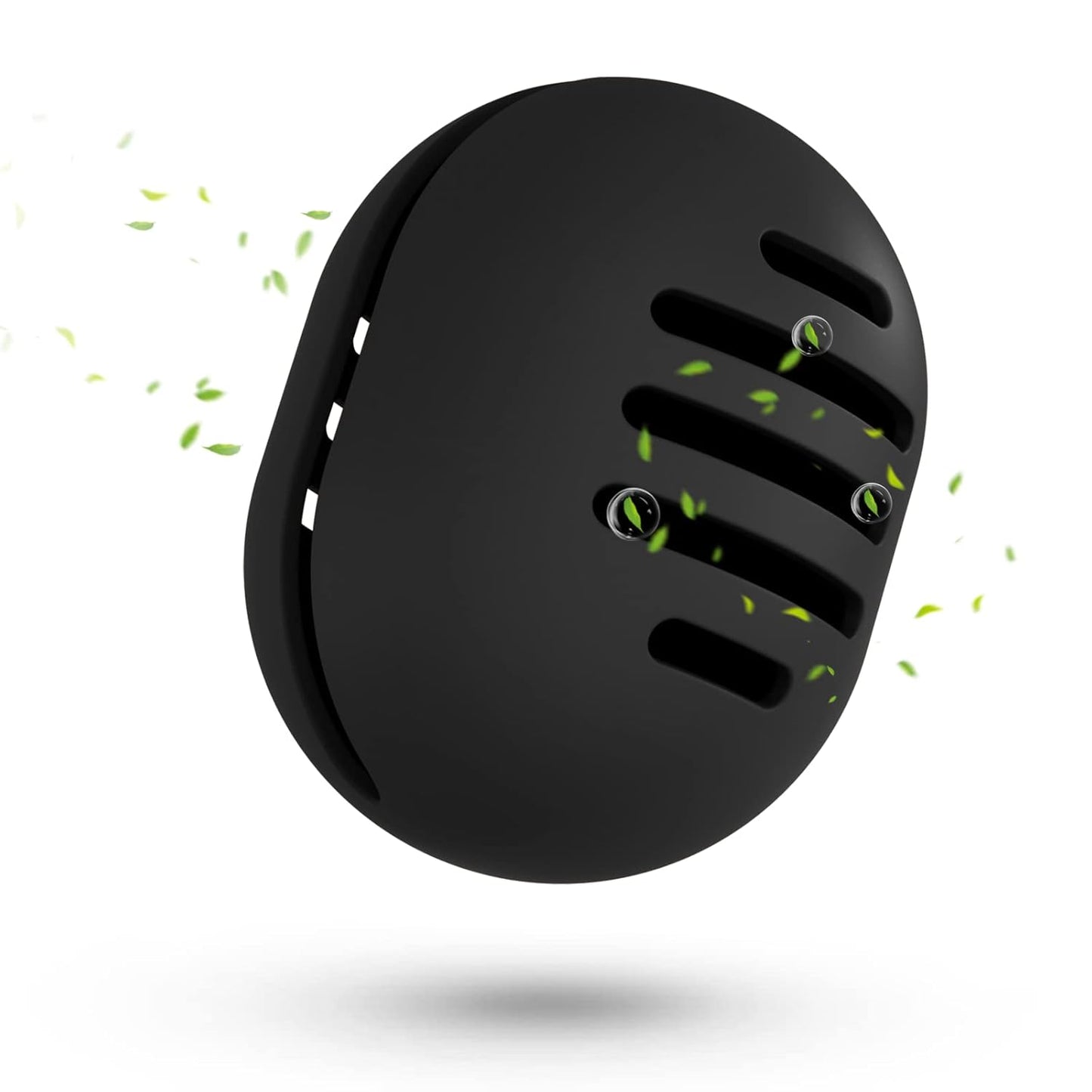 Makeup Sponge Holder,Double-sided Breathable Silicone Beauty Blender Holder,Integrated Make Up Sponge Travel Case for All Sponges,Black