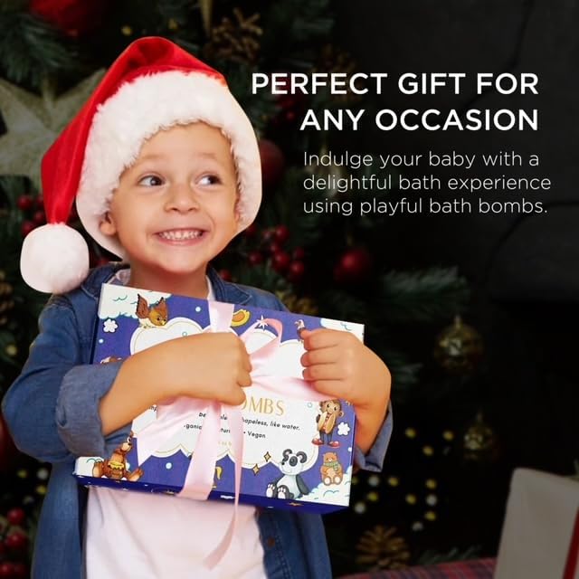 Levitural Bath Bombs – Fun & Educational Bath Time Gift Set – Fizzing Bath Bombs with Animal Toys & Figures – Safe and Exciting Gift in Multiple Package Options (Set of 12)