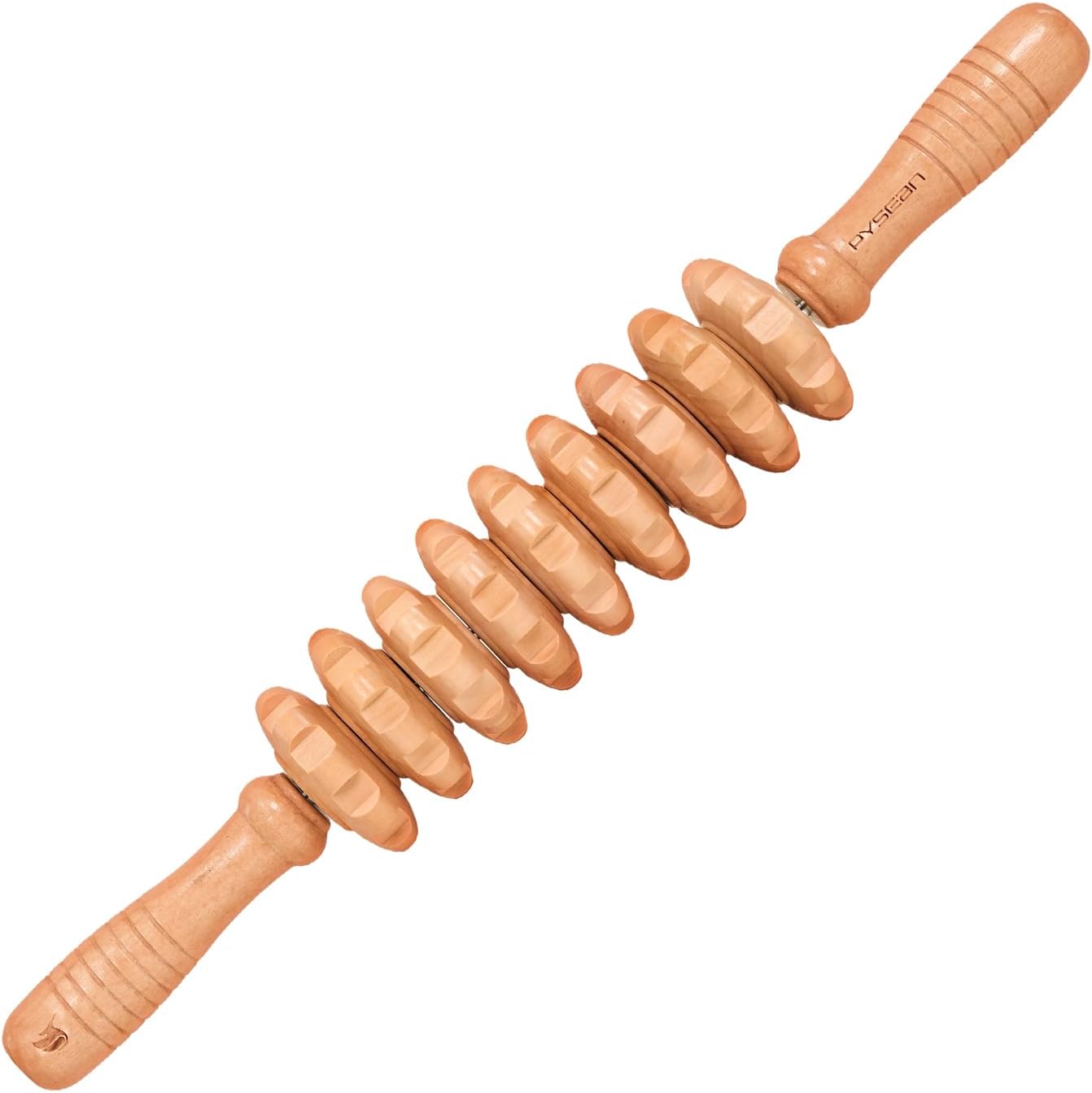 Wooden Massage Stick, Multi Functional Massage Tool for Lymphatic Drainage, Body Shaping, Fat Reduction, Muscle Relief, Easy Self Use at Home