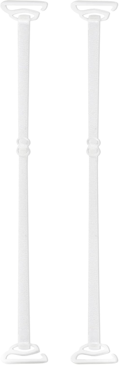 Magicmode 3 Pairs Bra Strap Replacement Elastic Adjustable Removable Multi Color