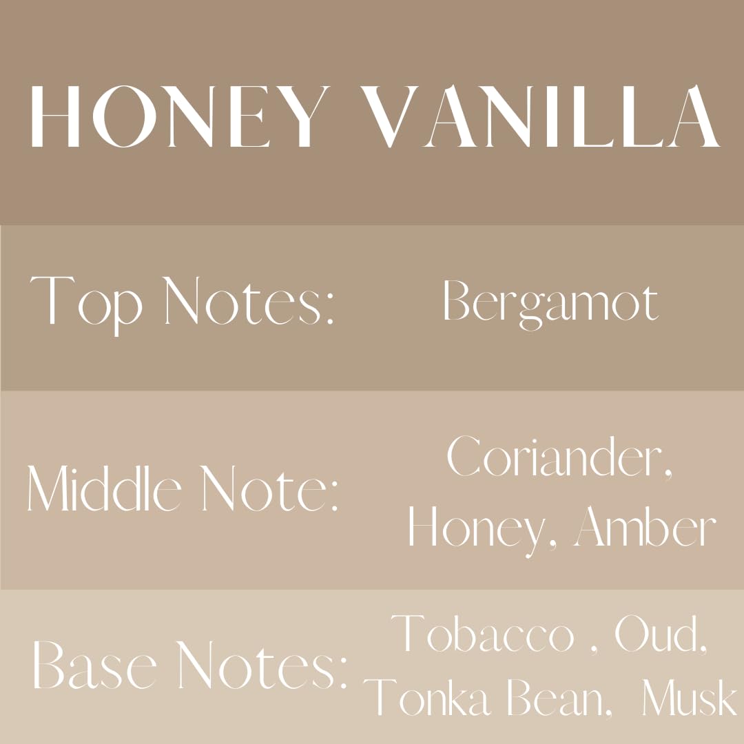 River Birch Luxury Linen and Room Spray - Home Signature Scent Honey Vanilla Room Fragrance Spray - Fragrant Fresh Linen Air Freshener For Bedding - Handmade in Texas - 4 oz Glass Amber Bottle