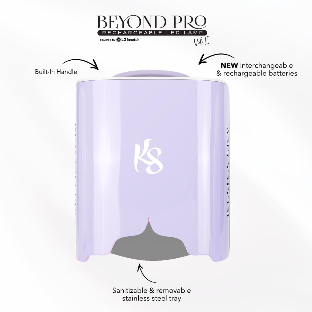 KIARA SKY Beyond Pro Rechargeable LED Lamp Vol II (Lavender)