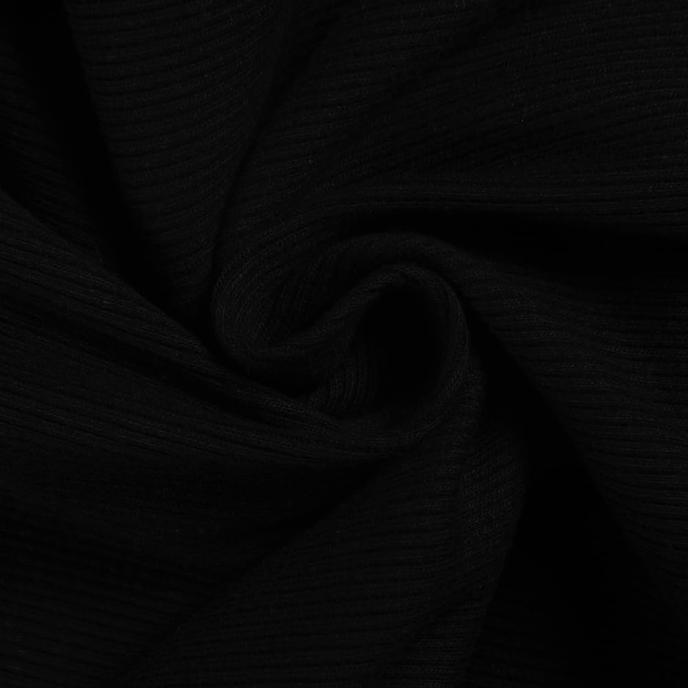 GEMBERA Womens Sleeveless Racerback High Neck Casual Basic Cotton Ribbed Fitted Tank Top