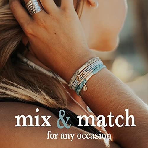 K'lani Hair Tie Bracelets for Women - Elastic Hair Bands That Double as Stylish Jewelry - Explore - Small