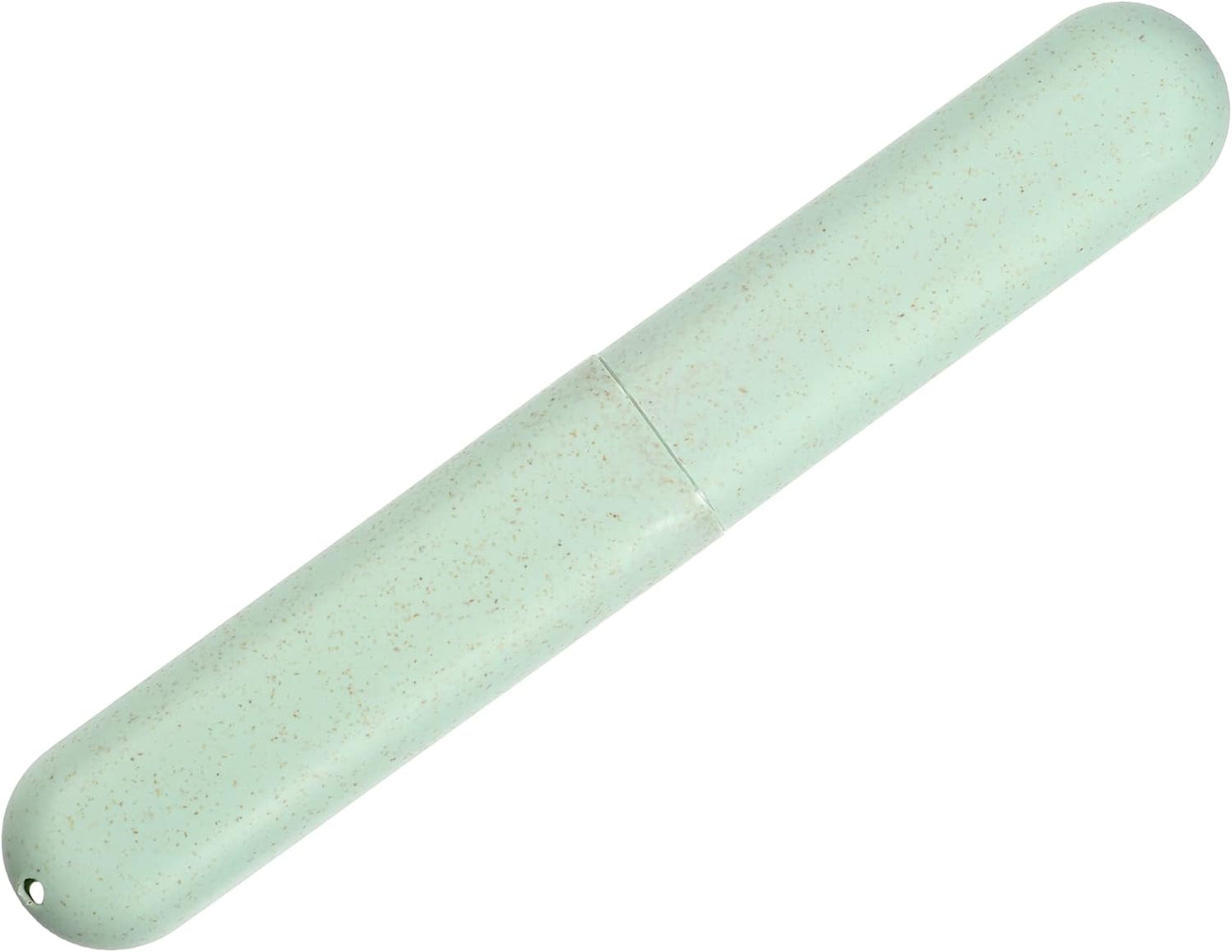 VOCOSTE 1pcs, Traveling Toothbrush Holders Case, PP Toothbrush Case for Travel Business, Green, 8.07''x1.22''x0.83''