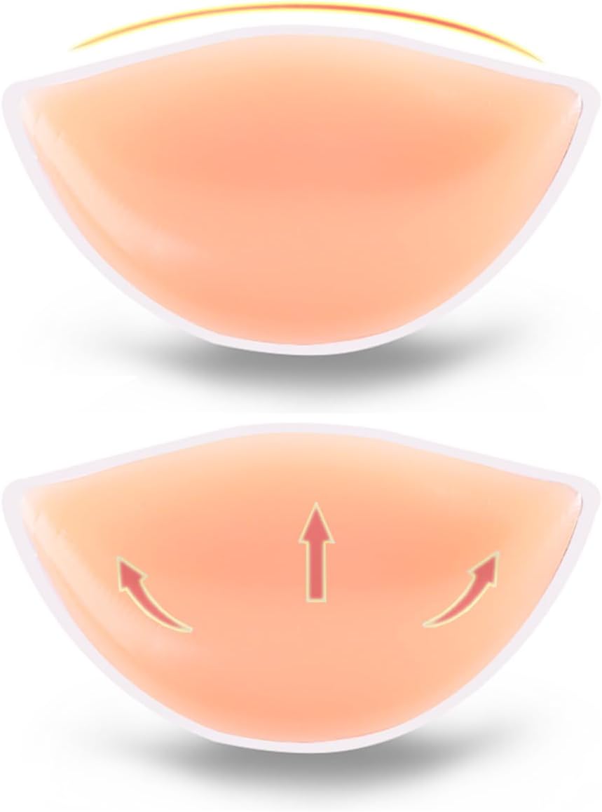 Women Soft Silicone Bra Inserts Breast Chest Enhancer Pads Push-up/Gathering for A/B/C Cup