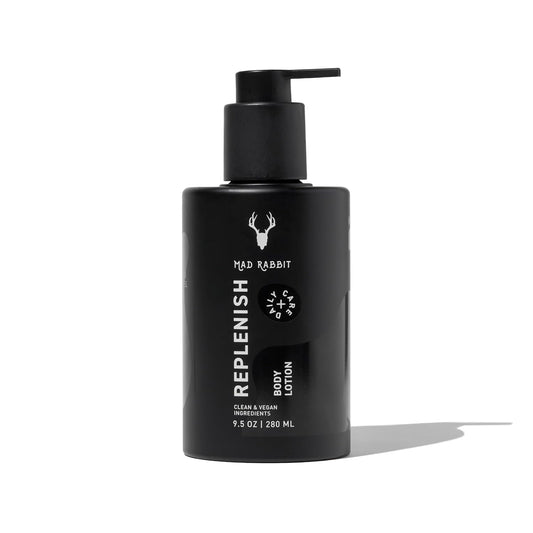 Replenish Tattoo Body Lotion - Fragrance-Free Lotion, Non-Greasy & Silicone-Free, Clean Ingredients, Lightweight for Daily Use (9.5 Ounce)