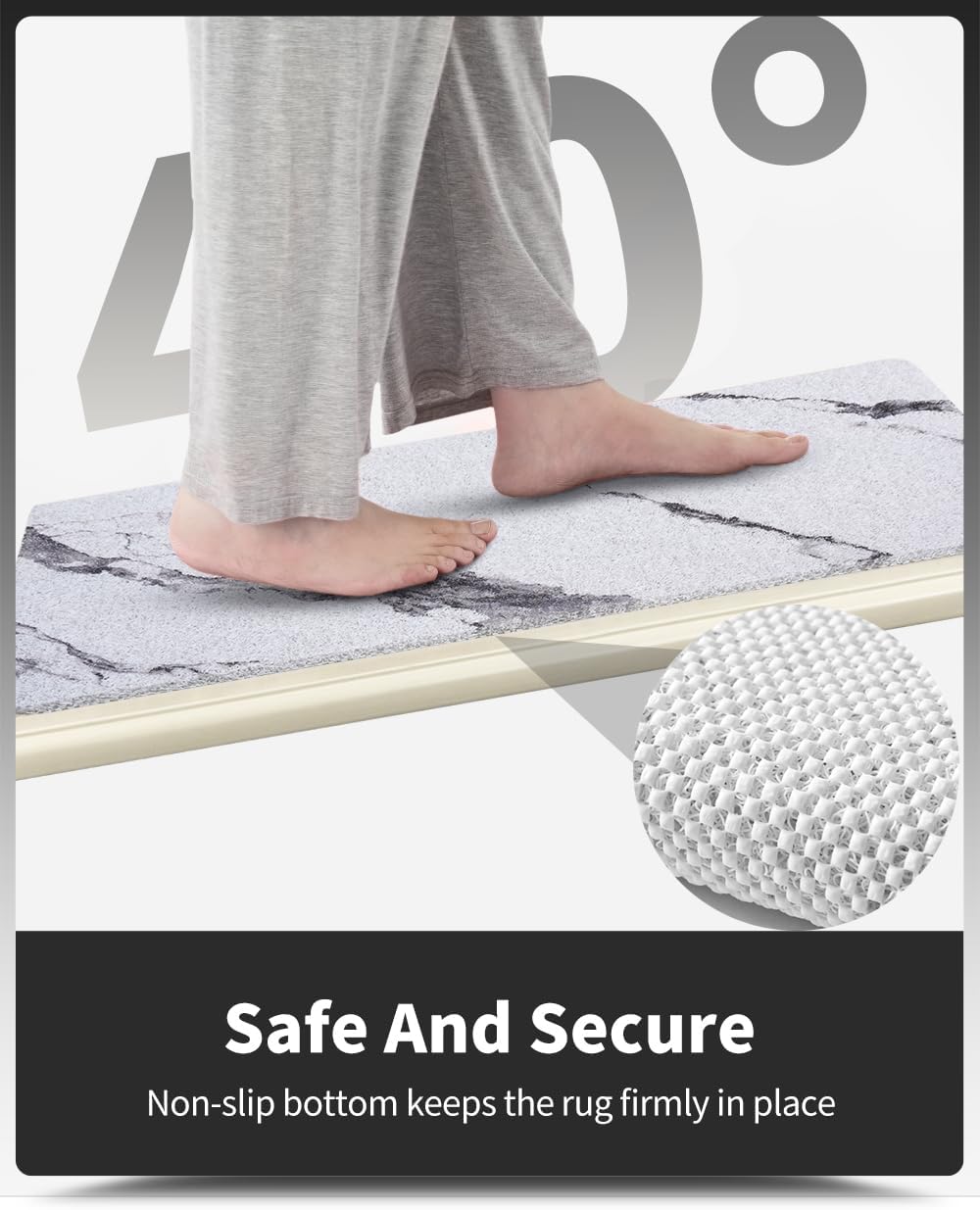 Non-Slip Bathtub Mat, 17x 30 Inch, Shower Mats for Bath Tub, PVC Loofah Bathroom Mats for Wet Areas, Quick Drying