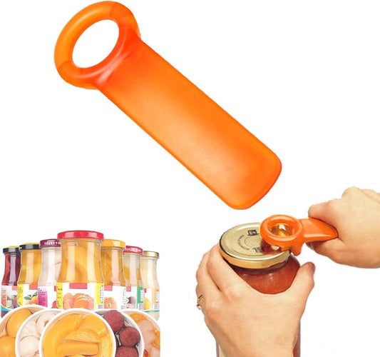 Jar Opener Jar Key,Easy Grip Jar Lid Opener Plastic Jar Opener for Weak Hands,Elderly, Children
