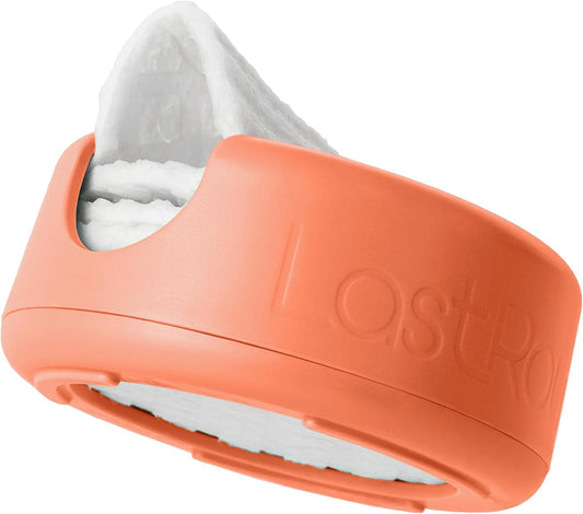 LastRound® Sustainable Reusable Cotton Rounds for Facial Cleansing – Zero-Waste Eco-Friendly Makeup Remover Pads for All Skin Types with Travel Storage Case