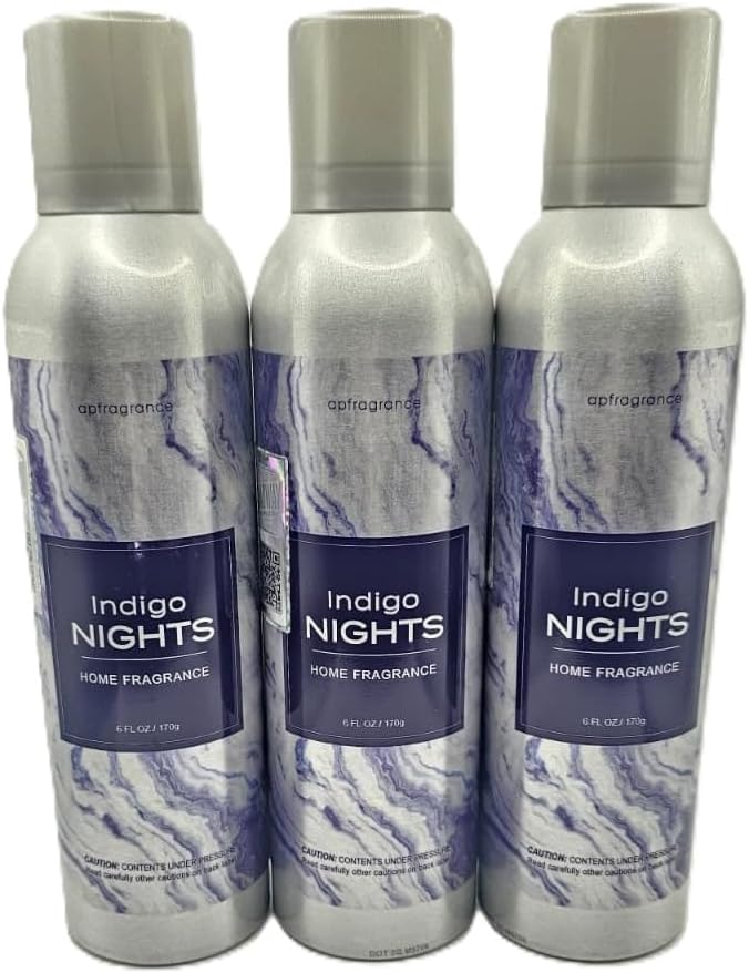 AP Fragrance Belfair Oaks Room Fragrance Indigo Nights Air Freshener Spray - Concentrated Odor Neutralizer - 3 Pack
