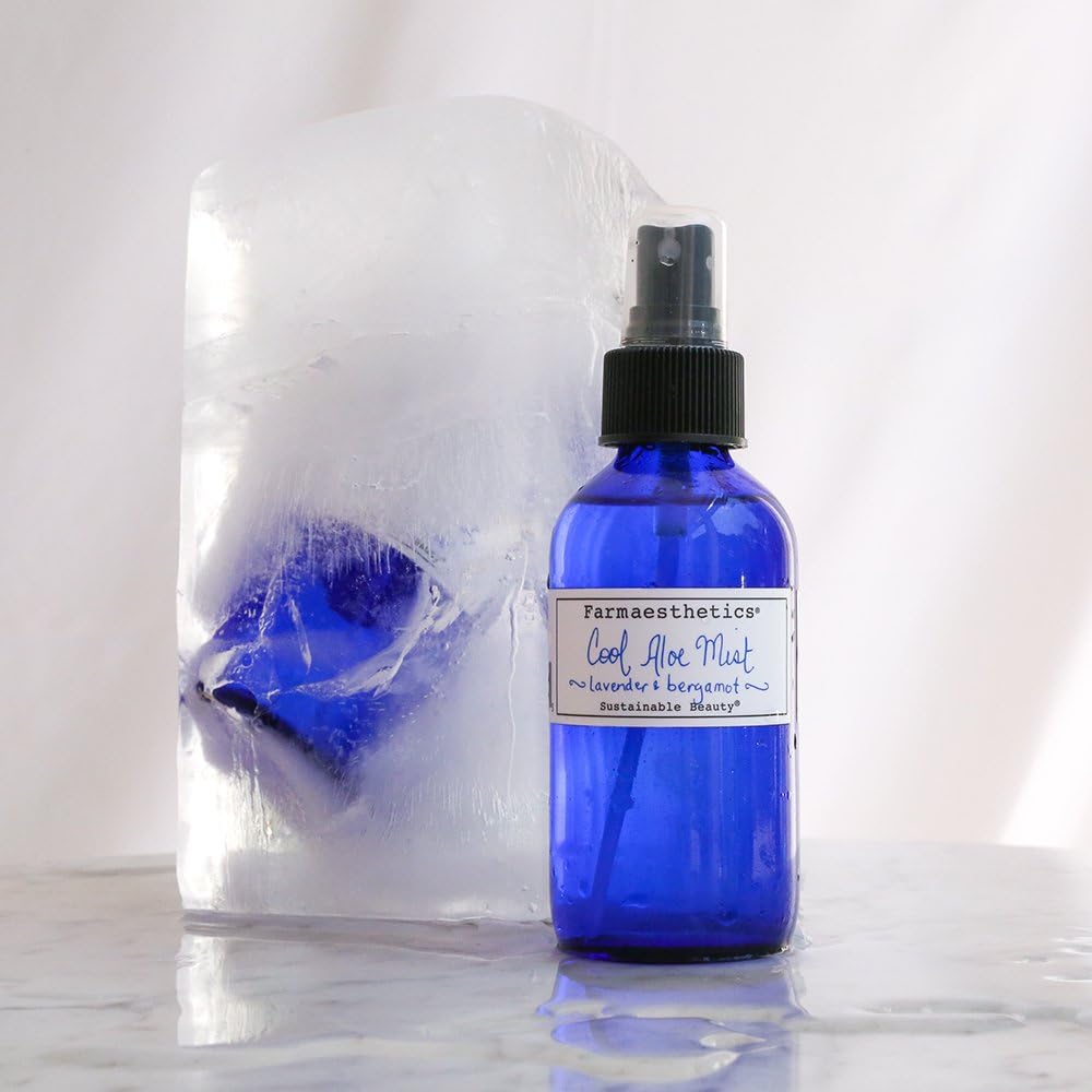 Farmaesthetics Cool Aloe Mist (4oz) | Ethically Sourced Sustainable Beauty | Clean, All Natural, Small Batch Skincare