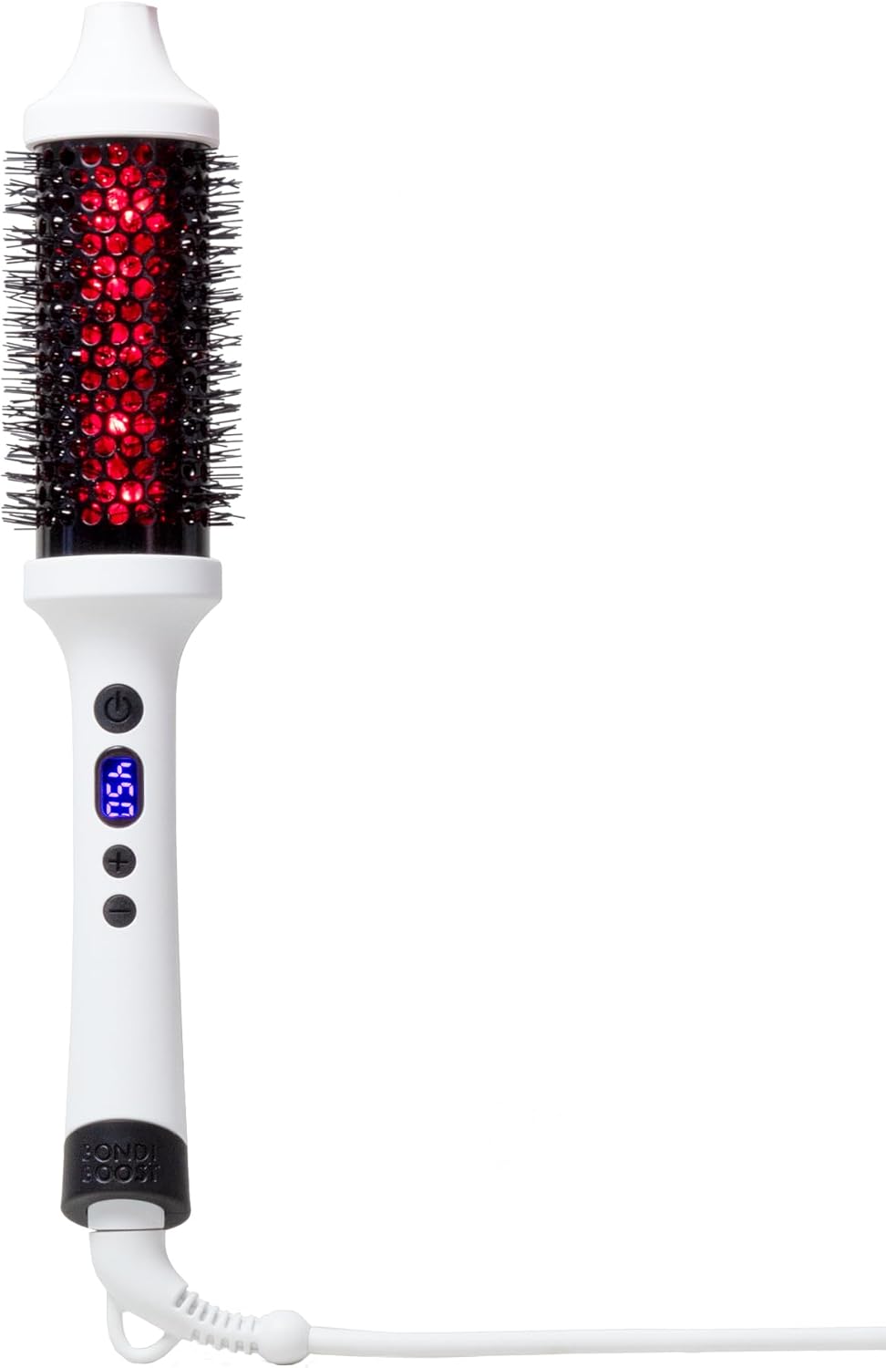 BONDIBOOST Infrared Thermal Brush, Heated Thermal Round Brush for Smooth + Shiny Hair, Dry Hair Styling for Instant Volume, Less Hair Breakage + Minimizes Snags, Frizz-Free