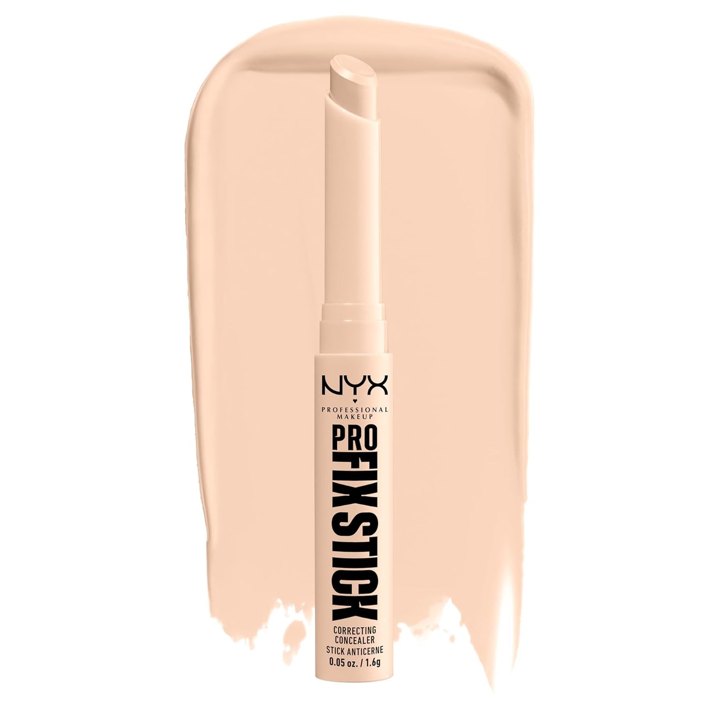 NYX PROFESSIONAL MAKEUP Pro Fix Stick Correcting Concealer, Buildable Medium Coverage Concealer Stick - Fair
