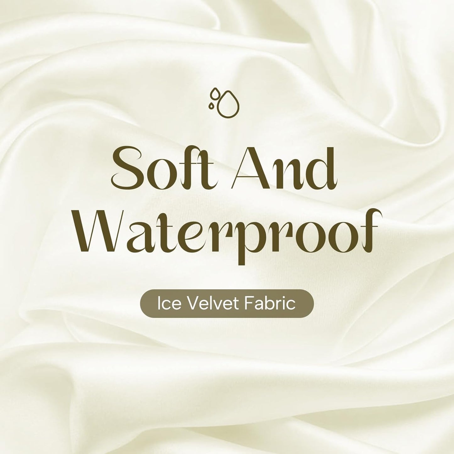 Years calm Shower Cap Reusable Waterproof, Double-Layer Hair Cap, with Elastic Band, Ideal for Shower, Spa, Travel & Cleaning (Light yellow, One Size)