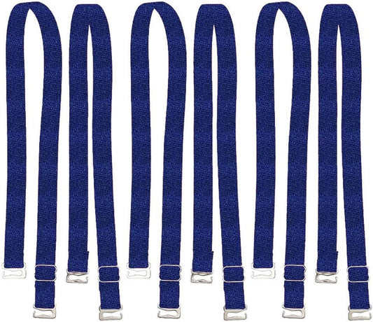 3 Pairs Adjustable Non-Slip Bra Straps Replacement for Women