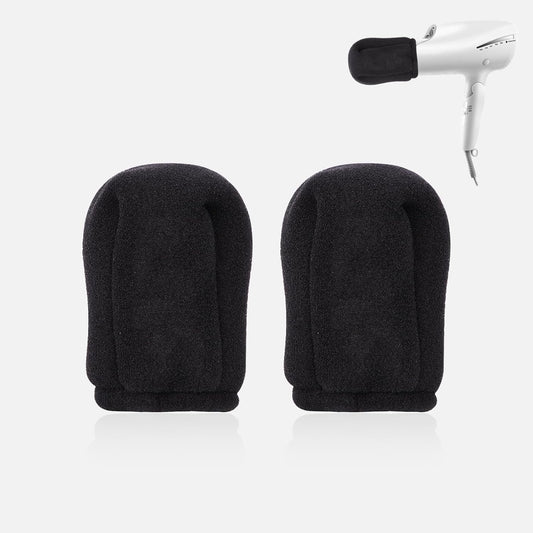 2 Pcs Sock Diffuser for Hair Dryer, Universal Heat-Resistant Sponges Attachment for Curly Hair, Travel-Friendly Diffuser Cap, Lightweight & Reusable Blow Dryer Accessory for Frizz-Free Styling