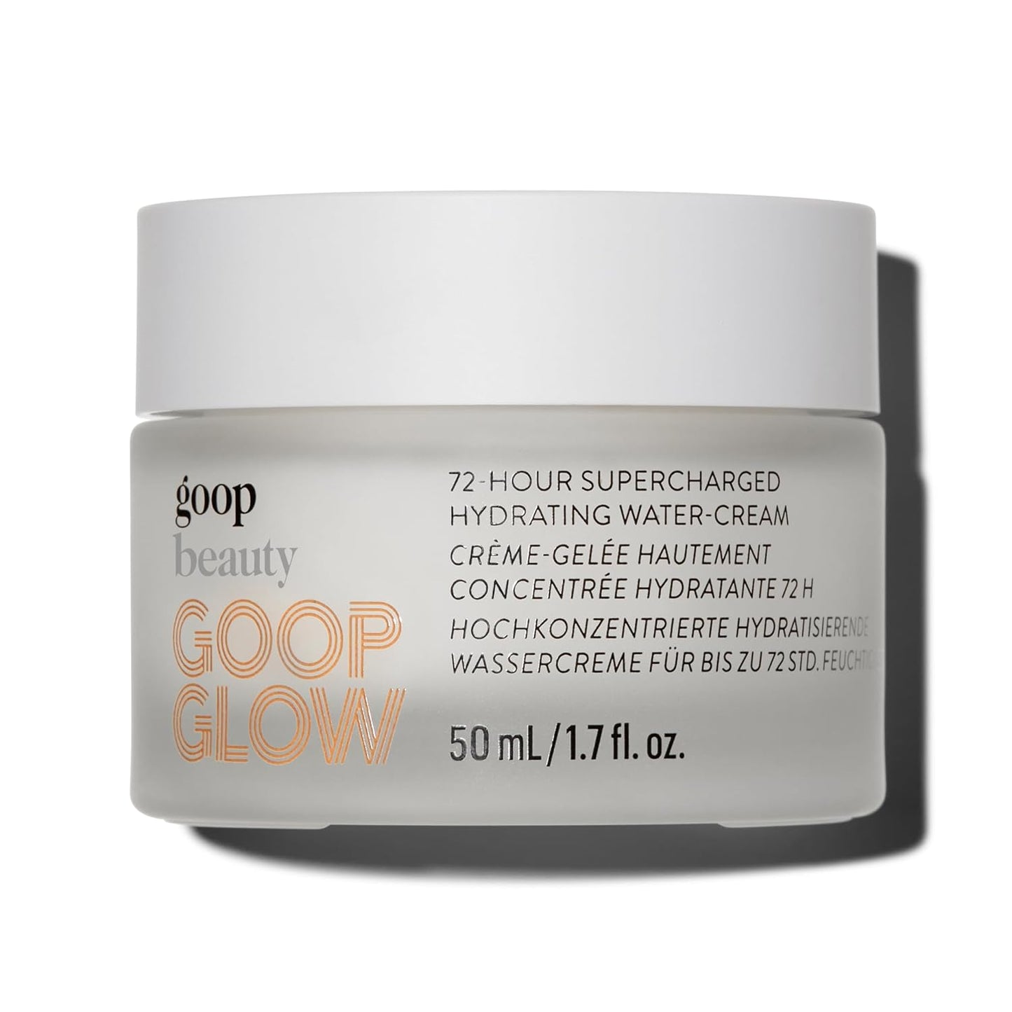 goop Beauty 72-Hour Hydrating Water Cream | Matte Moisturizer for All Skin Types | Niacinamide & Fermented Astragalus Root | Hydrating Face Lotion to Plump, Firm & Reduce the Look of Pores | 1.7 fl oz