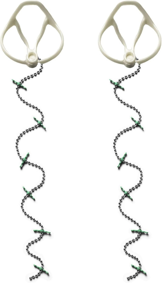 DrainWig Bathtub Drain Hair Catcher – Disposable (2-Pack) – Installs Under Stopper- No-Touch Hair Removal for Bathtub Drains – As Seen on Shark Tank