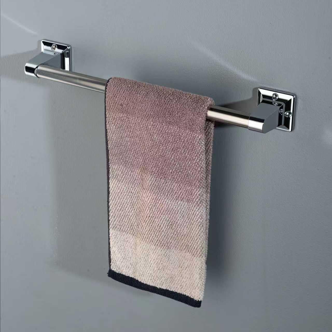 Joyrain Stainless Steel Bathroom Grab Bar for Elderly - Safety Rail & Towel Rack Dual Function, 9/16/24 Inch Anti-Slip Handle for Shower/Toilet/Tub (Chrome, 16 inch)