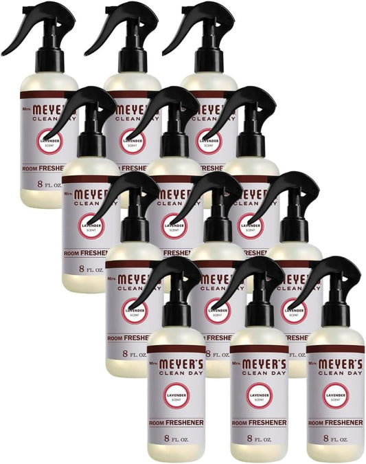 Mrs. Meyer's Clean Day Room Freshener, Lavender 8 Fl Oz (Pack of 12)