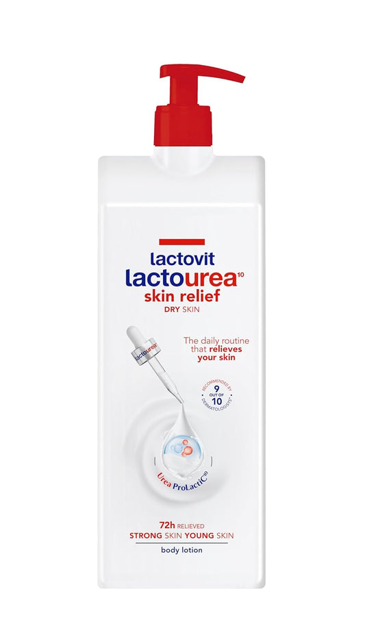 Lactovit | Lactourea Body Lotion | Hydrating Moisturiser for Dry Skin | With Urea ProLactiC10 Complex, Lactic Acid & Pure Urea | Soft & Youthful Skin | Dermatologist Recommended | 1000 ml
