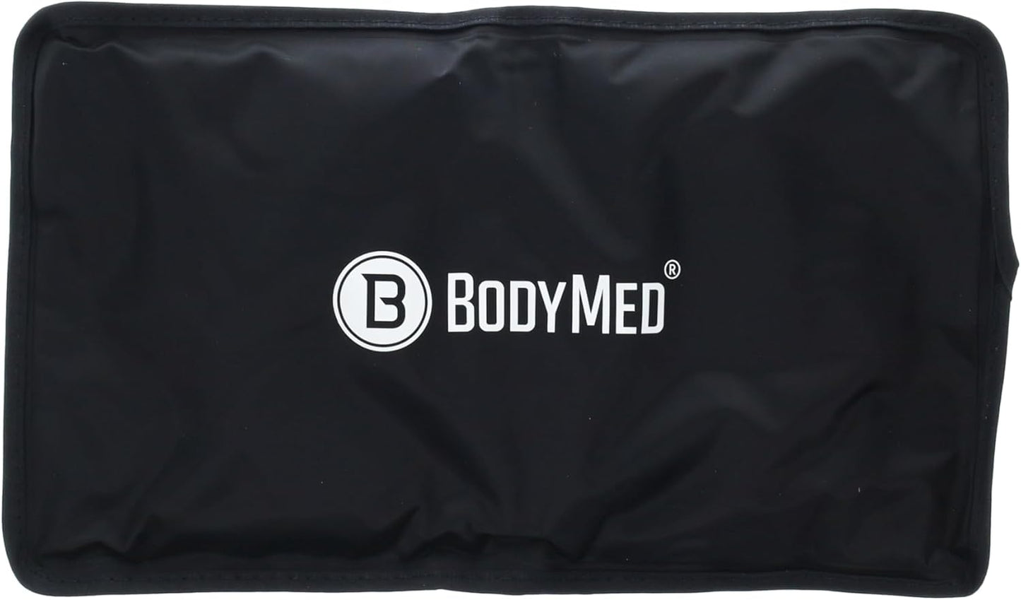 BodyMed Reusable Gel Ice Pack Cold Compress for Back, Shoulder, Neck, & Knee - Professional Grade Cold Therapy for Injuries, Aches, Swelling, Bruises, Sprains - 12 in. x 7 in. (Half)
