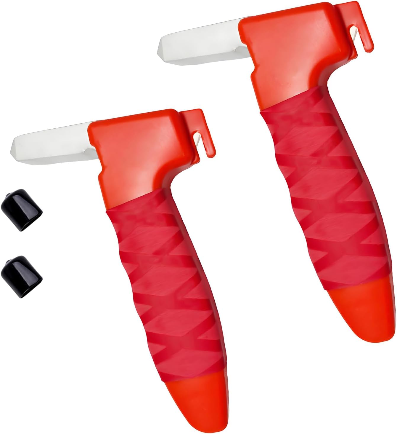 2 Pack Car Door Handle for Elderly, 3-in-1 Multifunctional Handle Assist, Ultra Grip Mobility Handle for Car, Portable Vehicle Support Door Assist Bar, Max Load 500 Lbs, Anti-Slip Design, Orange