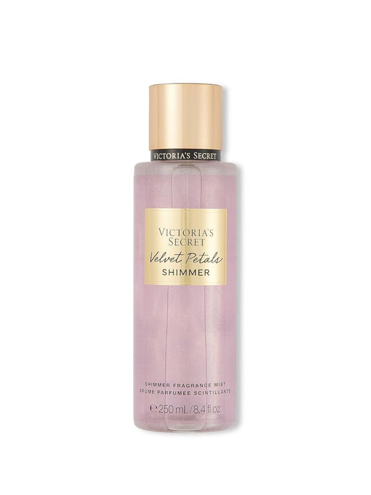 Victoria's Secret Velvet Petals Shimmer Body Mist for Women, Perfume with Notes of Blooms and Almond Glaze, Women's Spray, 250 ml / 8.4 oz
