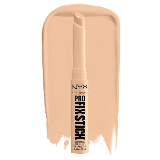 NYX PROFESSIONAL MAKEUP Pro Fix Stick Correcting Concealer, Buildable Medium Coverage Concealer Stick - Vanilla