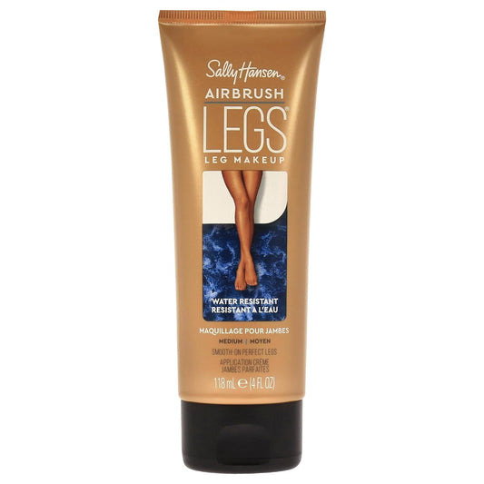 Sally Hansen Airbrush Legs®, Leg Makeup, Medium, Easy Application, Flawless Looking Legs, Water Resistant, Transfer Proof Lotion