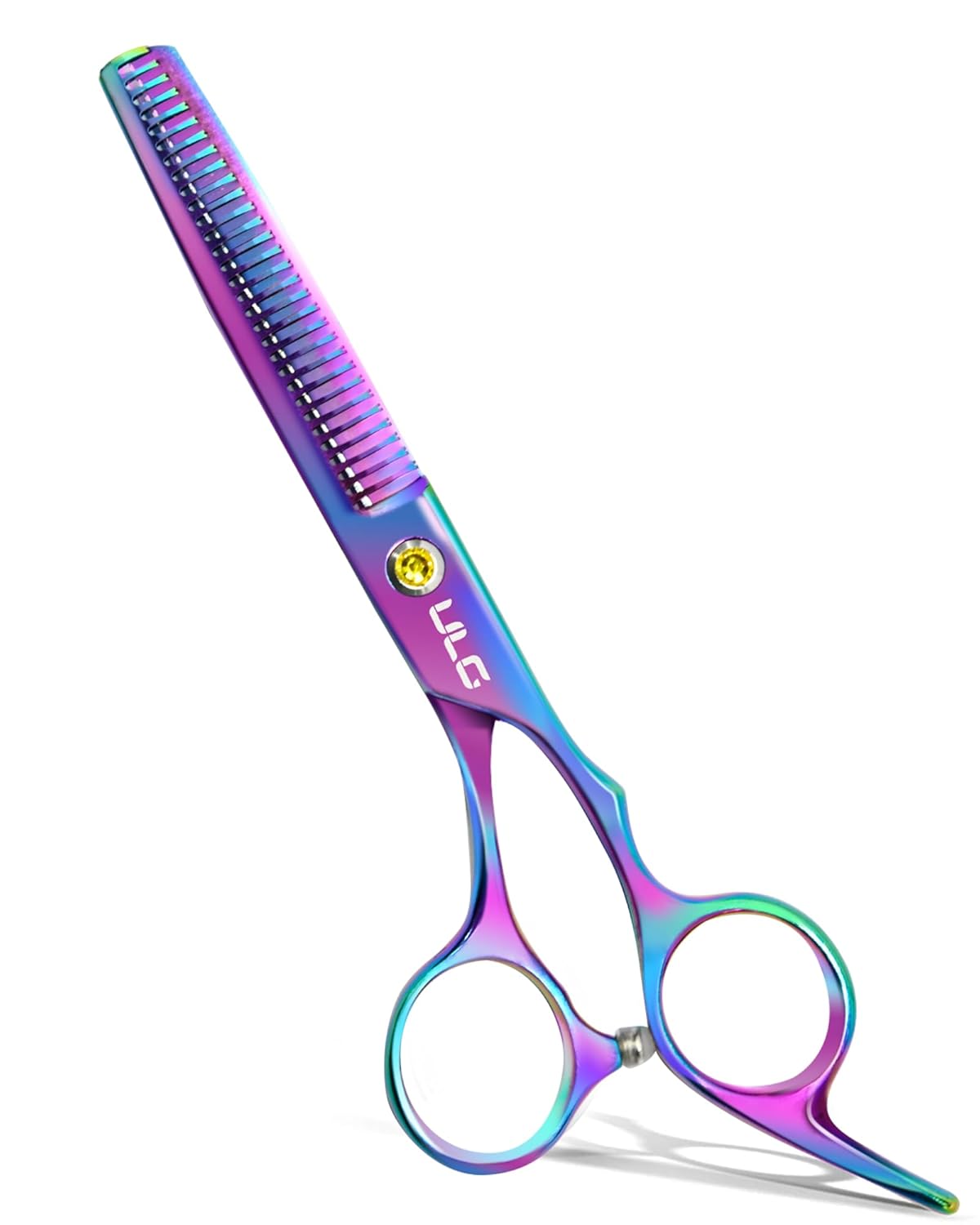 ULG Hair Thinning Scissors Professional Barber’s Texturizing Teeth Shears for Hairdressing, Salon and Home Use Thinning Shears for Hair Cutting, Made of Japanese Stainless Steel, 6.5 inch
