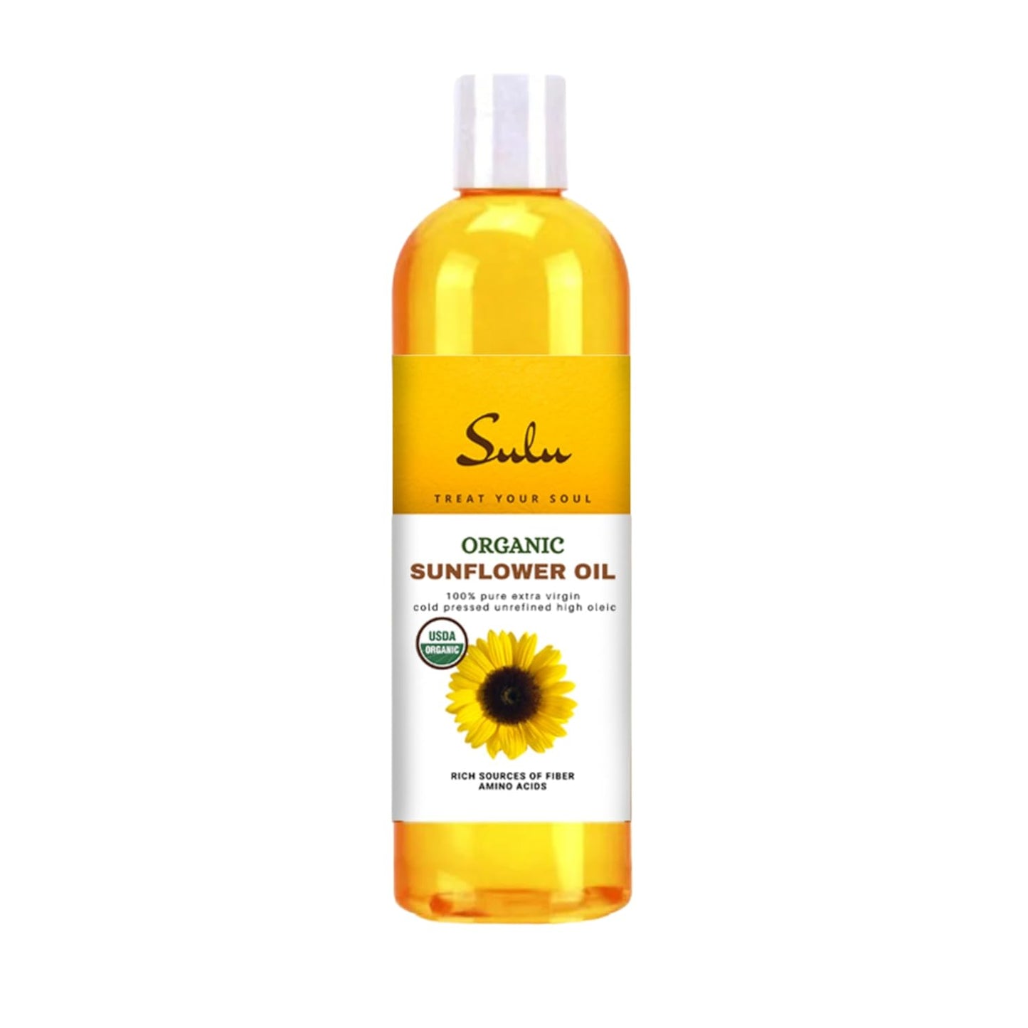 64 fl.oz - 100% Pure Certified Organic Extra Virgin High Oleic Sunflower Oil