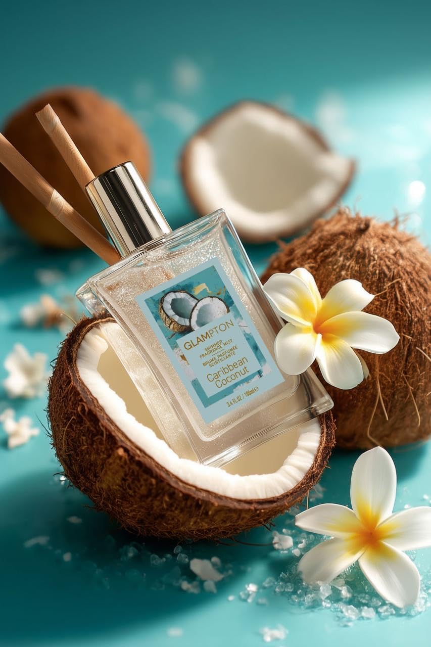 Caribbean Coconut Shimmer Fragrance Mist 3.4 oz