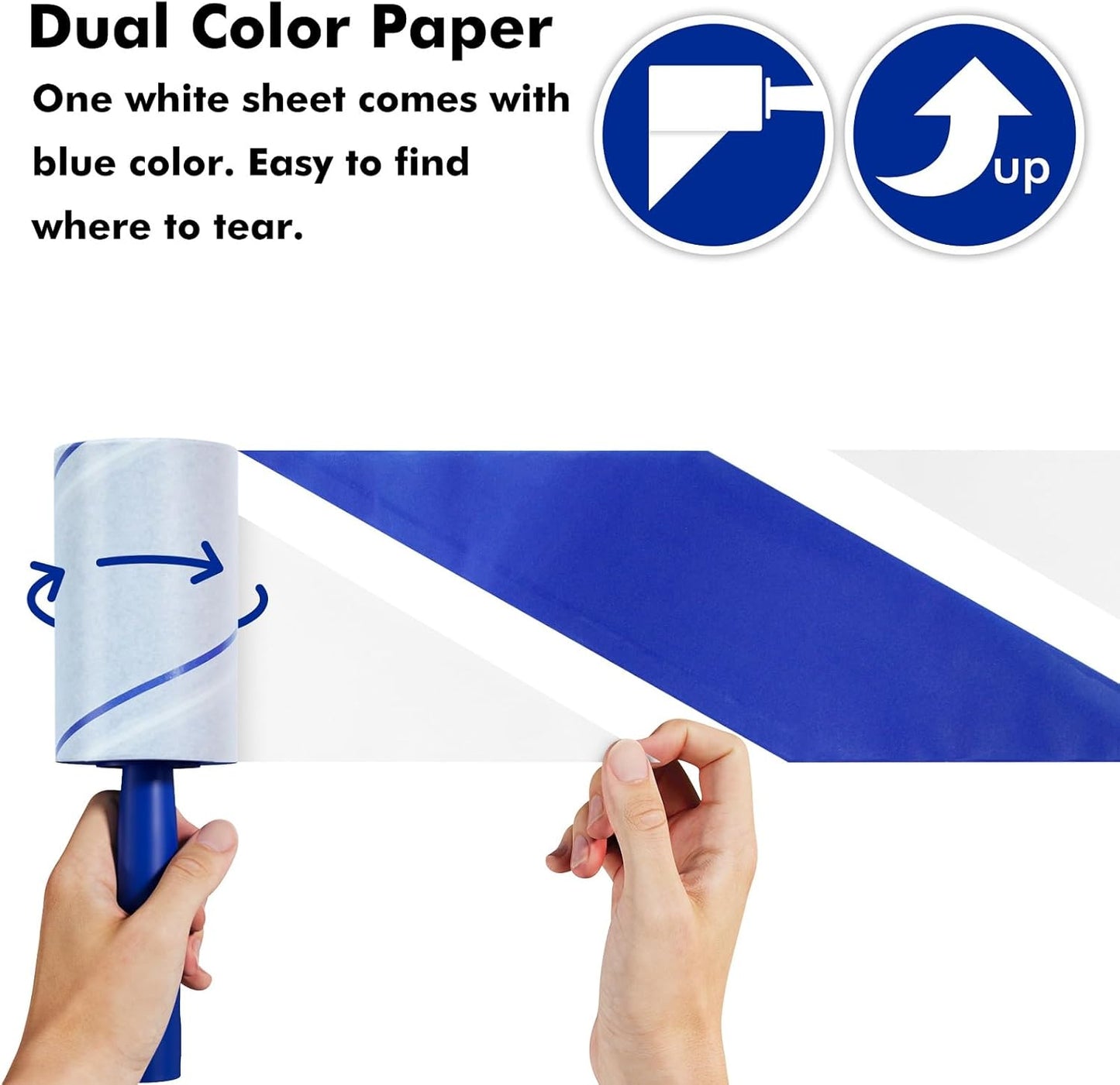 Lint Rollers for Pet Hair Extra Sticky, 400 Sheets (2 Rollers + 2 Refill) Mega Value Set, Portable Pet Lint Remover for Clothes, Furniture, Carpet, Dog & Cat Hair Removal