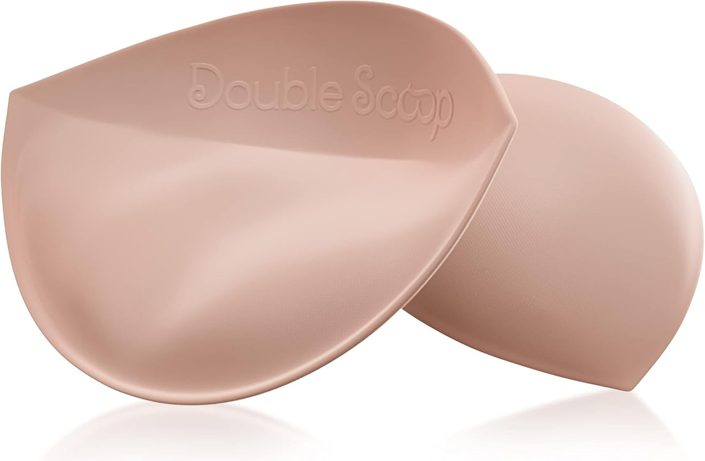 Double Scoop® Push Up Inserts w/Bonus Tape Sticky Strips, Instant Breast Implants, Replacement Bra Pads