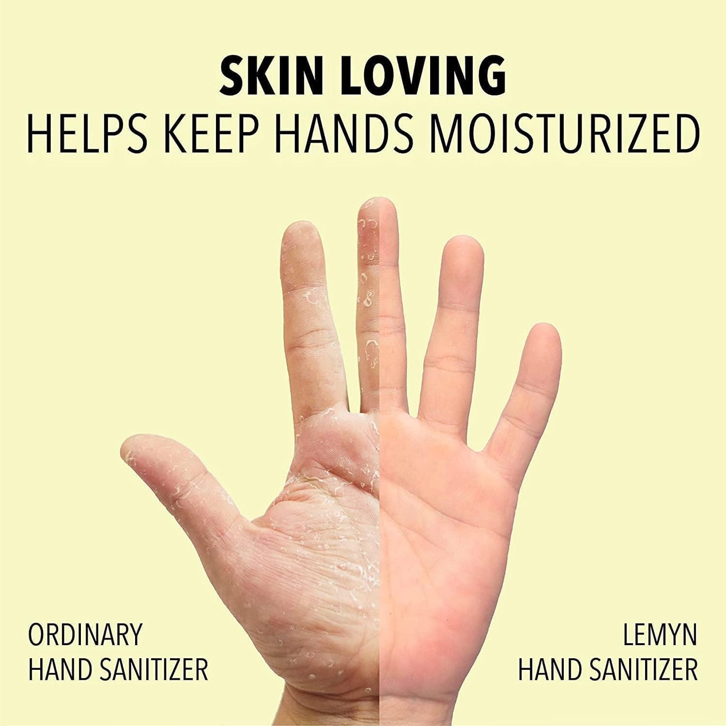 Medical‑Grade Hand Sanitizer Gel – 97 % Organic | 70 % USP Ethyl Alcohol | Moisturizing Aloe + Hyaluronic Acid | Freshly Made in USA | 8oz Bottle with Pump (PACK OF 2)