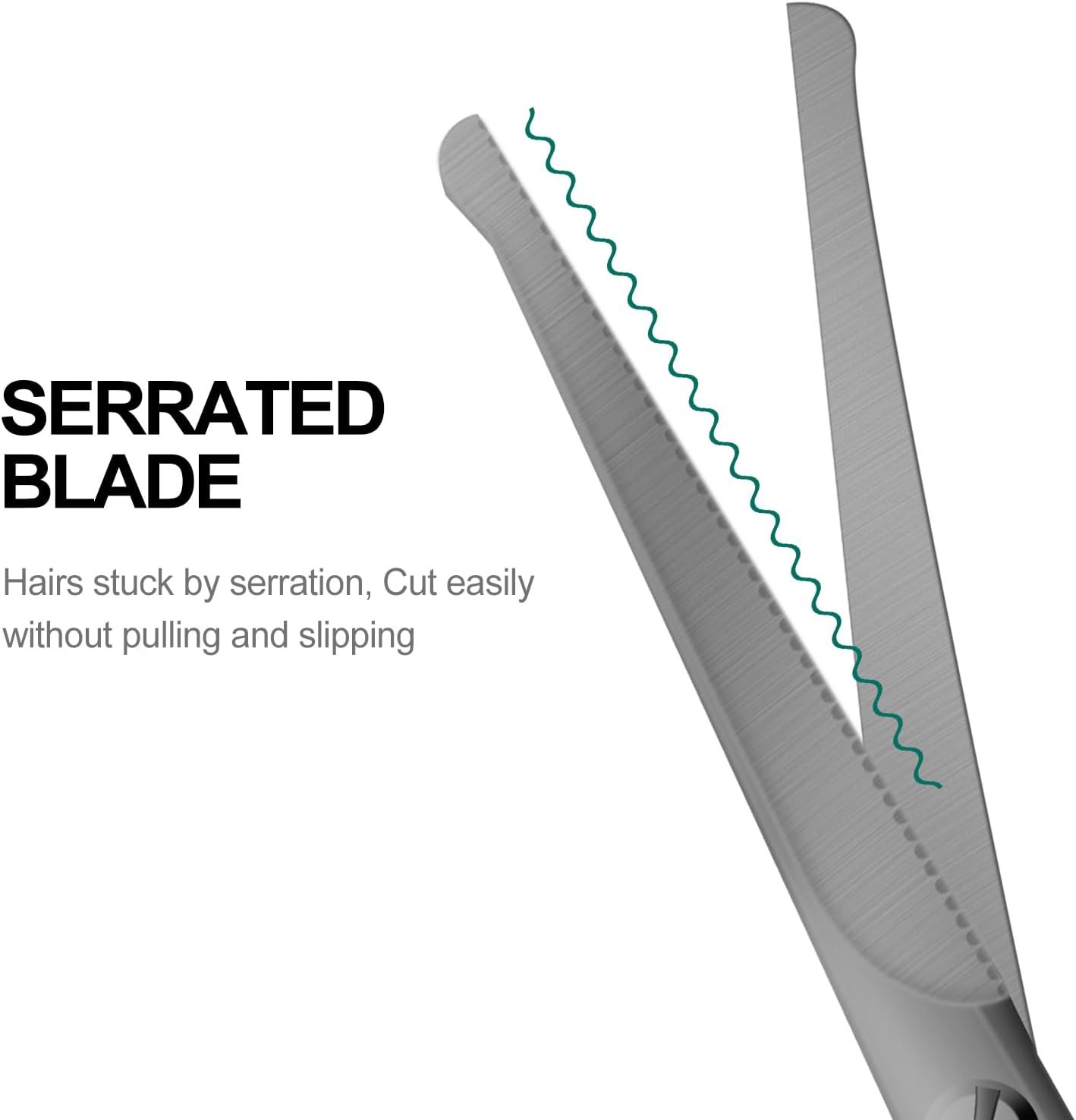 4.7-inch small nose hair scissors, round head, for trimming facial hair, ear hair, eyebrows, eyelashes, bathroom, suitable for both men and women, personal care and beauty (matte silver)