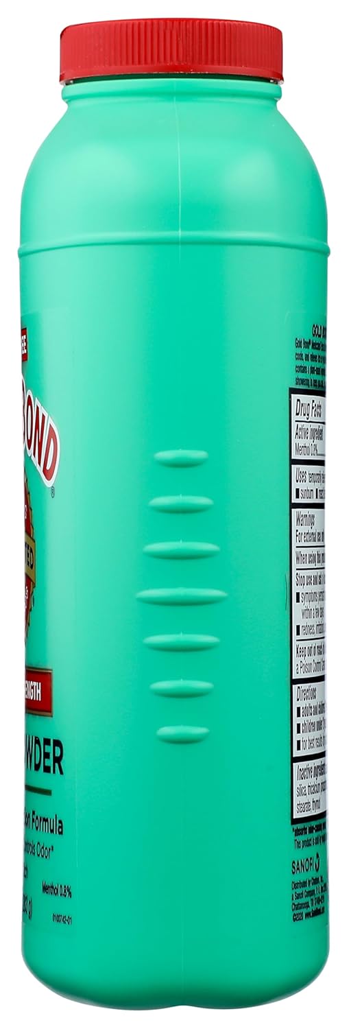 Gold Bond Medicated Talc-Free Extra Strength Body Powder, 10 oz., for Cooling, Absorbing Itch Relief