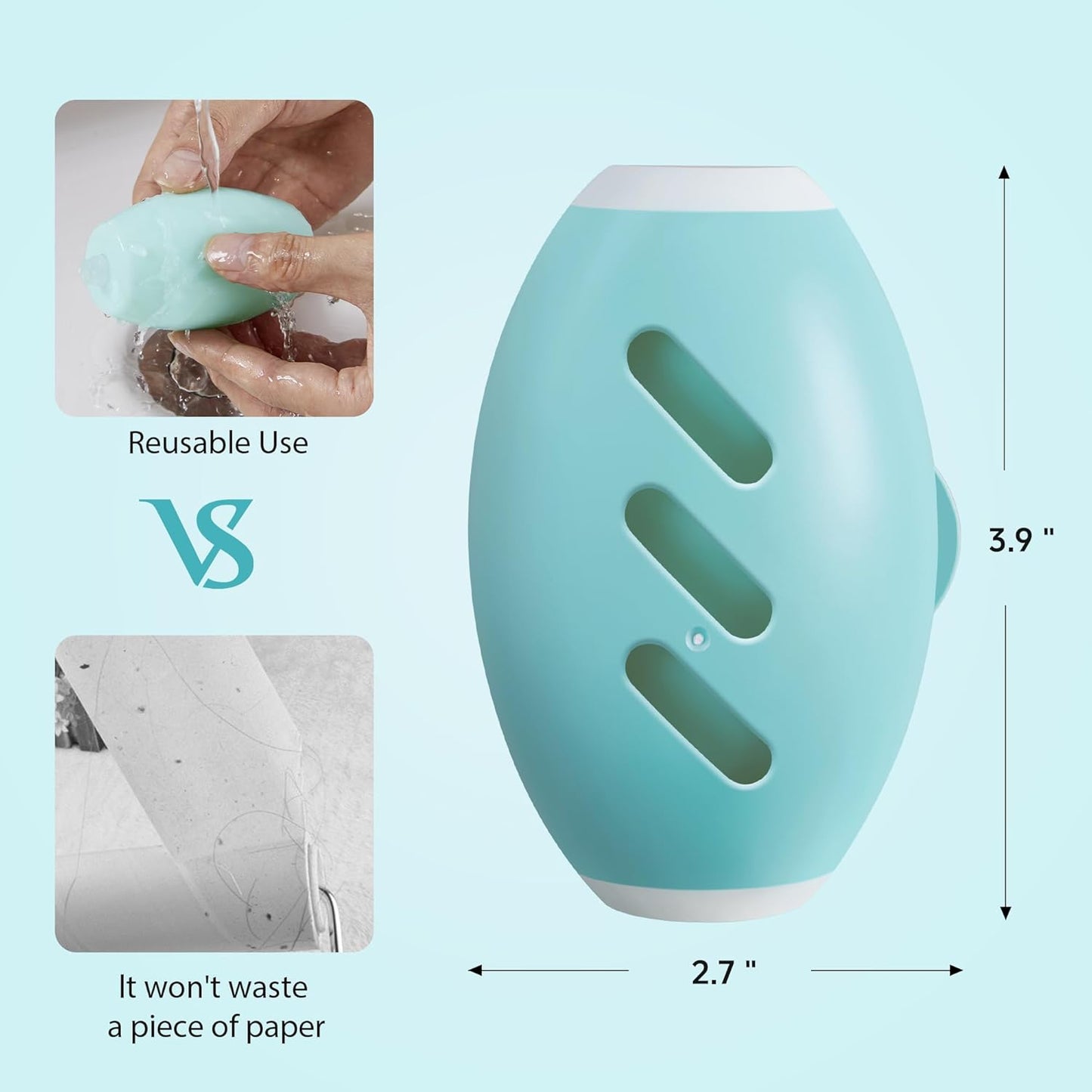 Washable Reusable Gel Lint Roller for Pet Hair，Portable Mini Dog Cat Pet Hair Remover for Clothes，Laundries ，Dust Fuzz Fur -Sticky Cleaner- Small Travel Animal Fur Removal Tool (White)