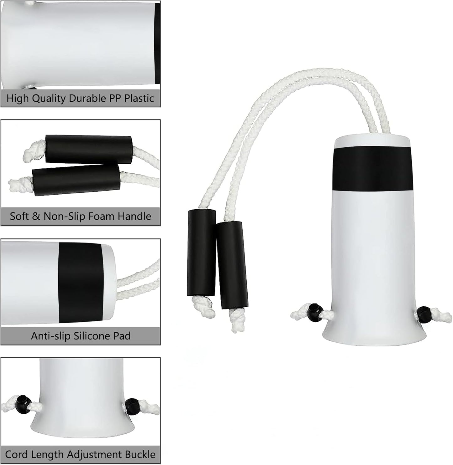 DILSIAI Sock Aid Device for Seniors Assistant Device no Bending Helper Easy on and Off Stocking - Without Bending, Slip Resistance, Reliable Sock Aid Device for Seniors (White)