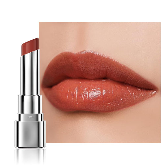 1Pcs Tinted Lip Balm Moisturizing Lipstick – Cool Plum Red Sheer Hydrating Lip Color for Dry Lips – Nourishing Lip Balm for All Women with a Subtle Natural Scent (S04 Winter)