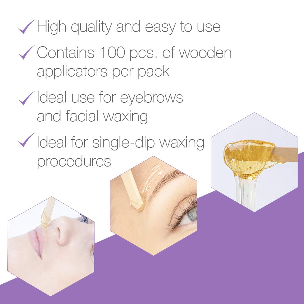 Satin Smooth Precision Applicators 100 ct x 2 packs