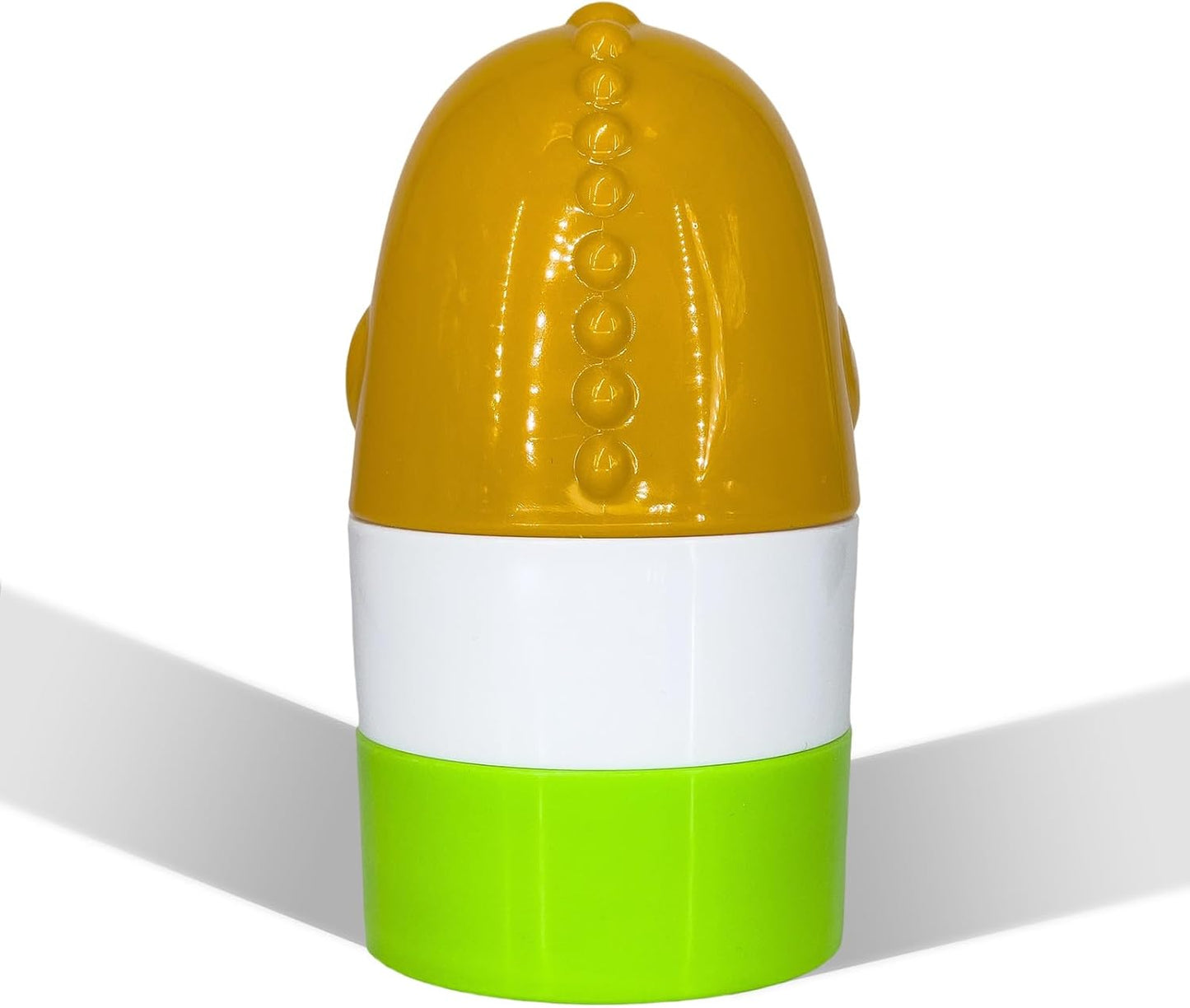 Sunscreen Applicator, Green Alligator Refillable Roll on Sponge Sunscreen Holds 2.5fl oz For Kids Women Men Outdoor Mess Free Portable Travel