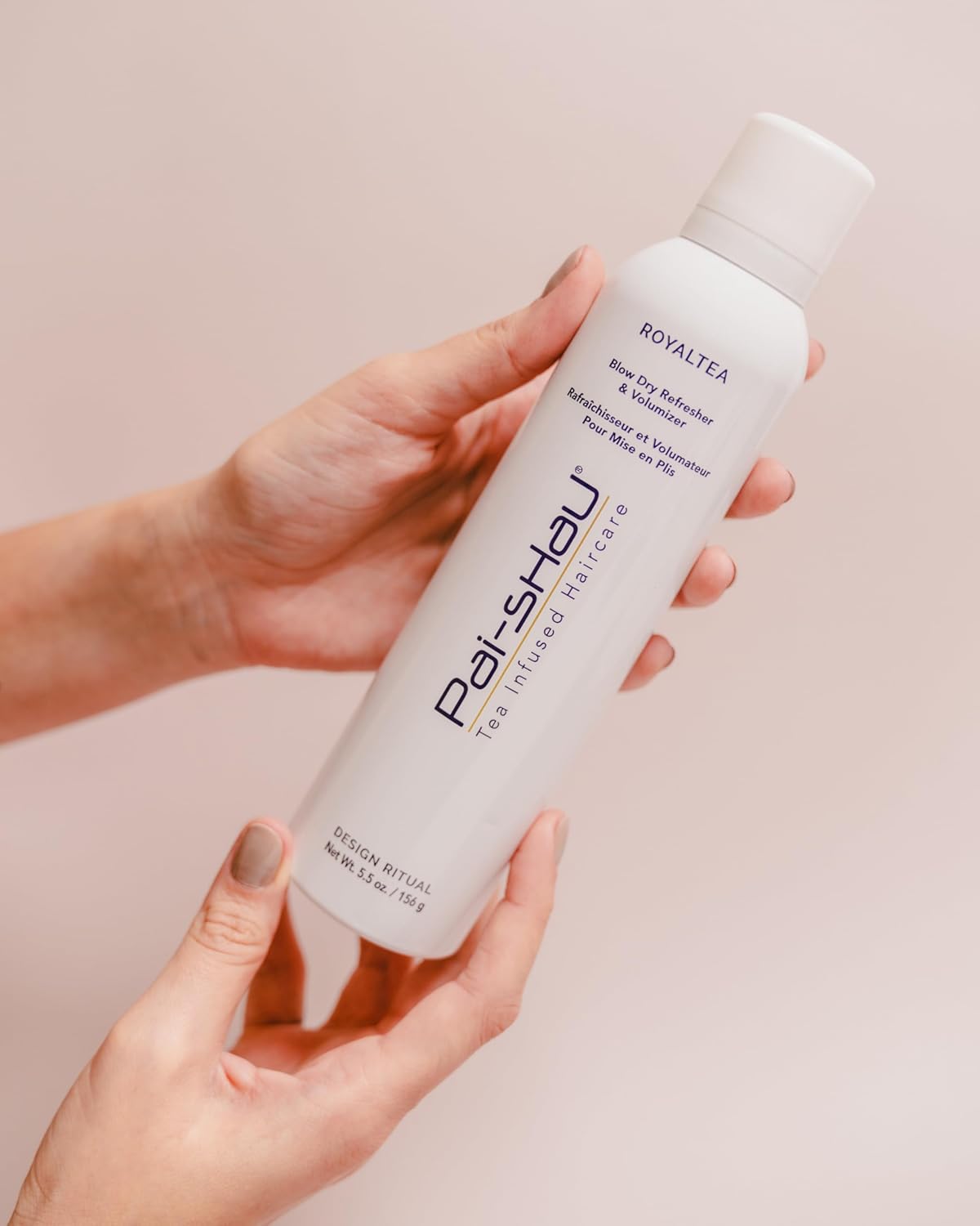 Pai-Shau RoyalTEA - Dry Shampoo for Hair - Hair Volumizer - Hair Refresher - For All Hair Types - 156 g.