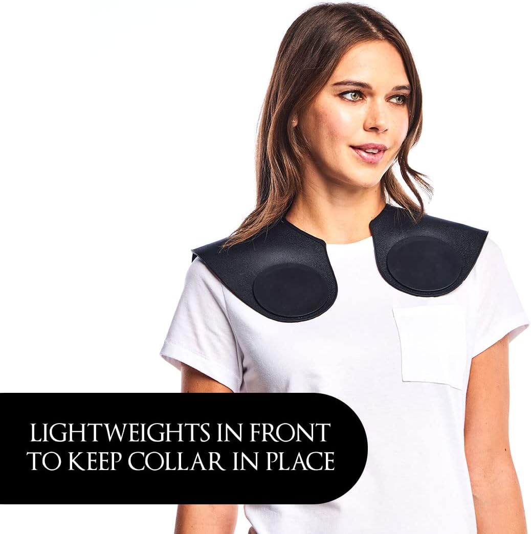 Betty Dain Hair Cutting Guide Collar, Angular and Straight Cutting Guidelines, Weighted, Non-slip, Waterproof Rubber Material